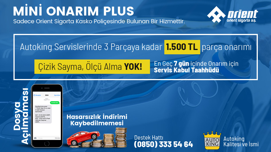 Mini Onarım Hizmetlerinde Farkları;